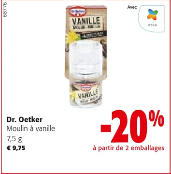 Offre: Moulin à vanille