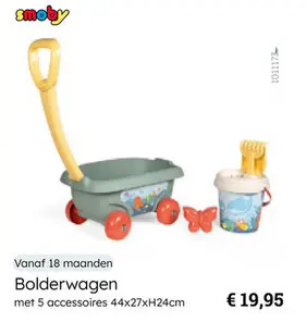 Aanbieding: Bolderwagen