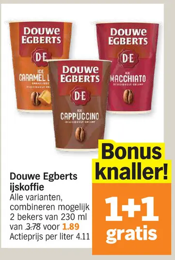 Promotie: ijskoffie