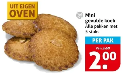 Mini gevulde koek