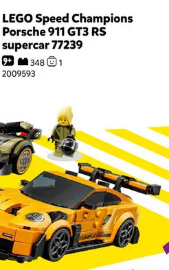 Aanbieding: LEGO Speed Champions Porsche 911 GT3 RS super