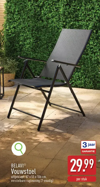 Promotie: Vouwstoel