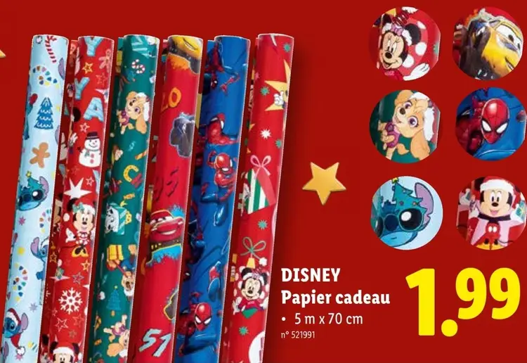 Offre: Papier cadeau