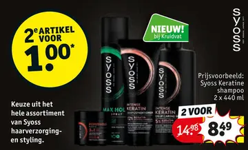 Aanbieding: Syoss haarverzorging- en styling