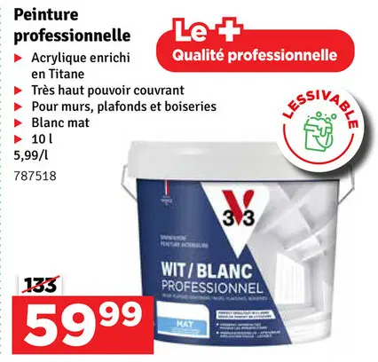 Offre: Peinture professionnelle