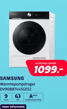 Aanbieding: Samsung DV90BB7445GES2