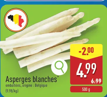 Offre: Asperges blanches