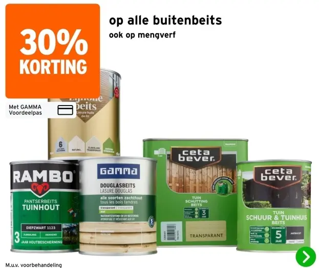 Aanbieding: Alle buitenbeits