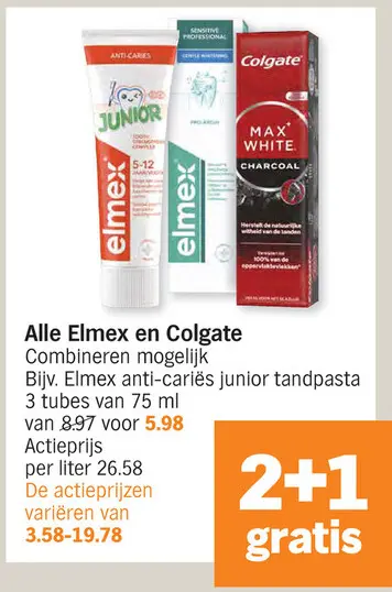 Promotie: Elmex anti-cariës junior tandpasta