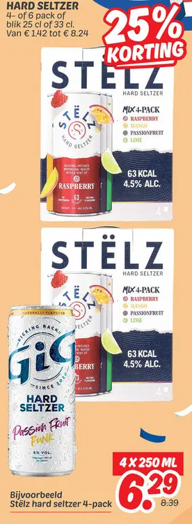 Hard seltzer