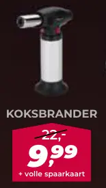 Aanbieding: Koksbrander
