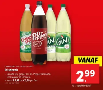 Aanbieding: Frisdrank