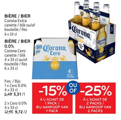 Offre: Corona Cero
