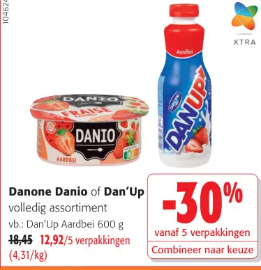 Promotie: Danone Danio of Dan'Up