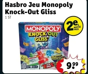 Offre: Jeu Monopoly Knock-Out Gliss