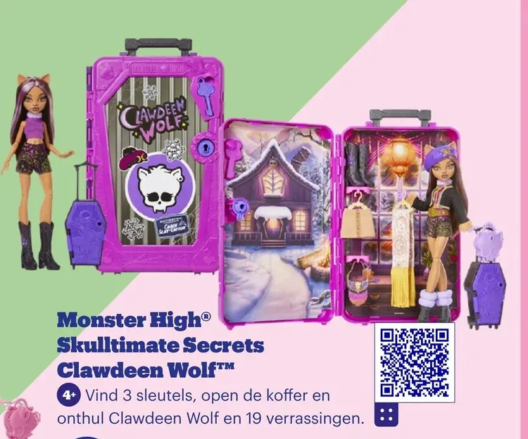 Promotie: Monster High® Skulltimate Secrets Clawdeen Wolf