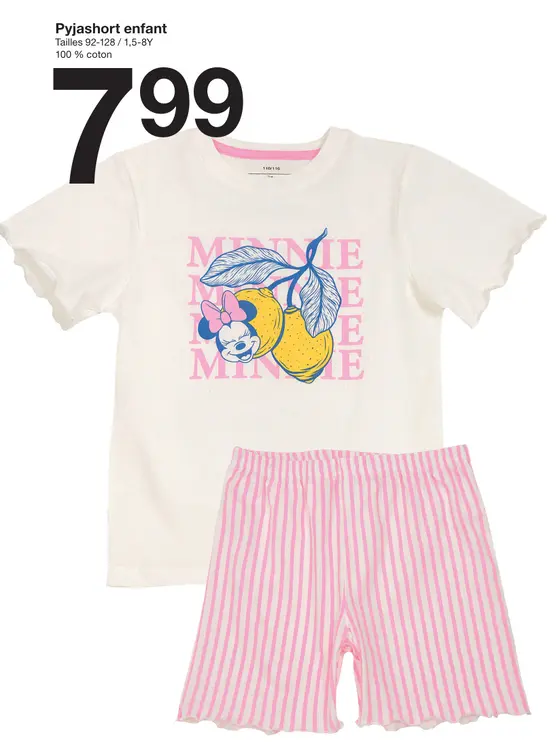 Offre: Pyjashort enfant