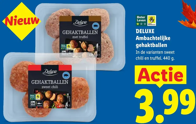 Aanbieding: Deluxe Ambachtelijke gehaktballen