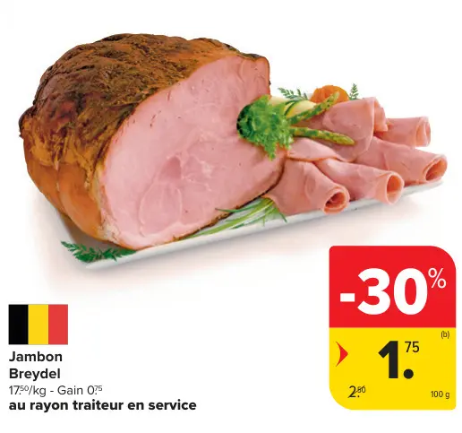 Offre: Jambon Breydel