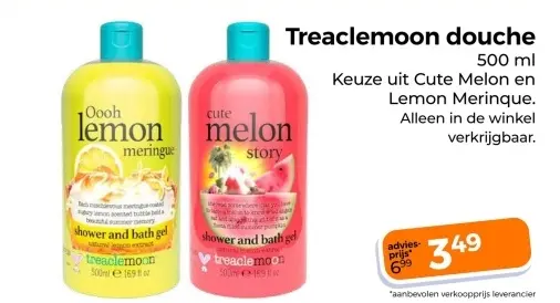 Aanbieding: Treaclemoon douche