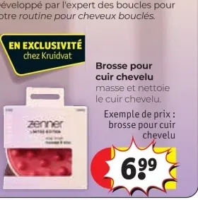 Offre: Brosse pour cuir chevelu