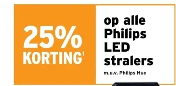 Promotie: Philips LED stralers