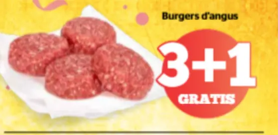 Offre: Burgers d'angus