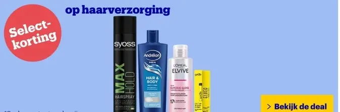 Aanbieding: Haarverzorging