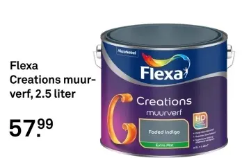 Aanbieding: Flexa Creations muur- verf