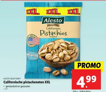 Aanbieding: Californische pistachenoten XXL