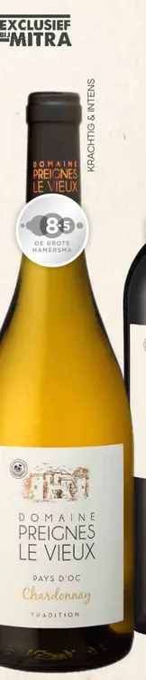 Aanbieding: Domaine Preignes Le Vieux Chardonnay Traditio