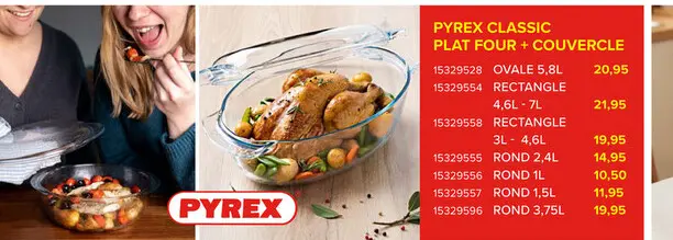 Offre: Plat four + couvercle