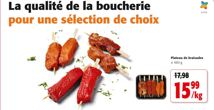 Offre: Plateau de braisades