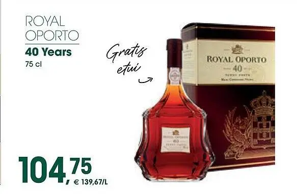Promotie: Royal oporto