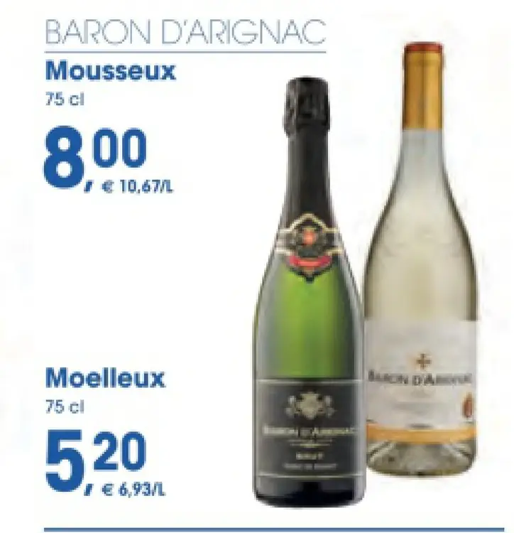 Promotie: Mousseux