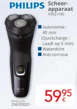 Aanbieding: PHILIPS Scheerapparaat X3021/00