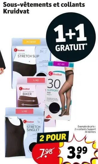 Offre: Sous-vêtements et collants