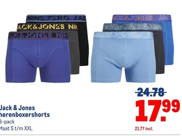Aanbieding: Jack & Jones herenboxershorts