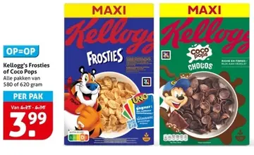 Aanbieding: Kellogg's Frosties of Coco Pops