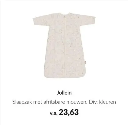 Aanbieding: Slaapzak met afritsbare mouwen