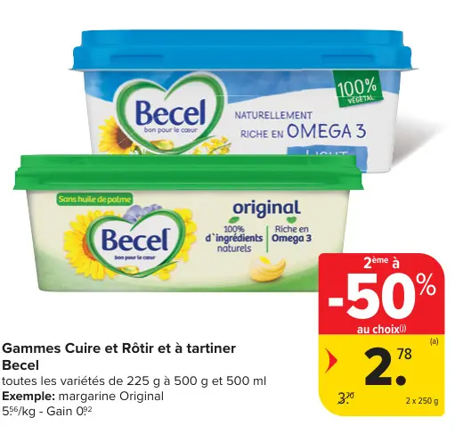 Offre: Gammes Cuire et Rôtir et à tartiner