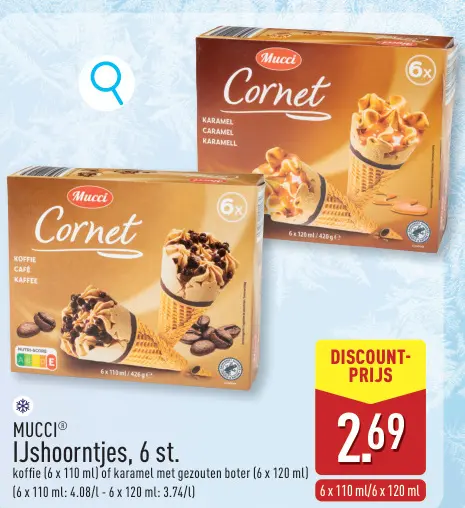 Promotie: IJshoorntjes
