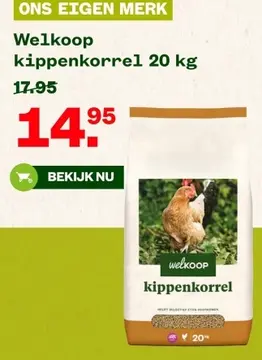 Aanbieding: Welkoop kippenkorrel
