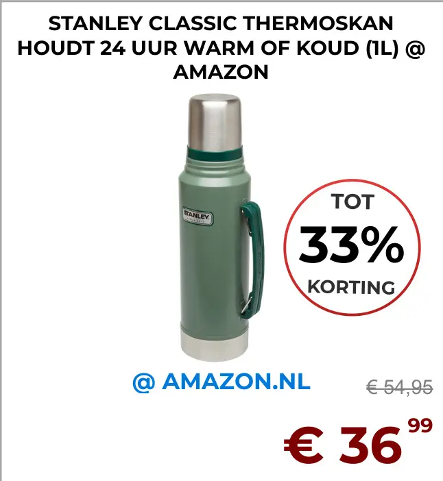 Aanbieding: Classic thermoskan