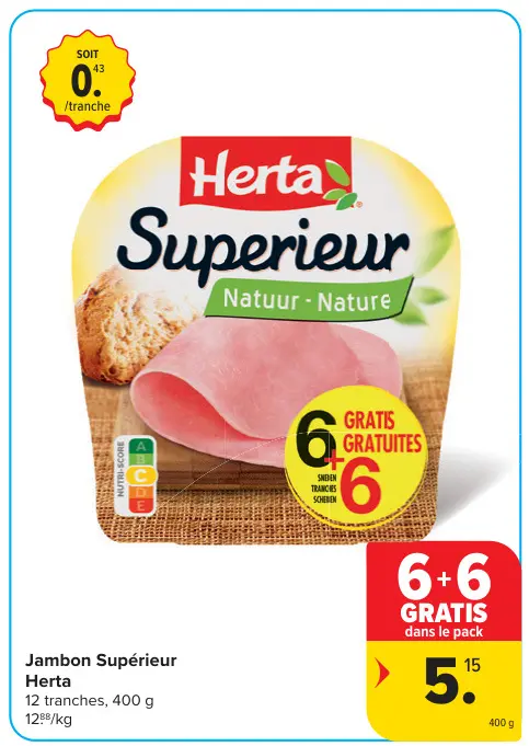 Offre: Jambon Supérieur