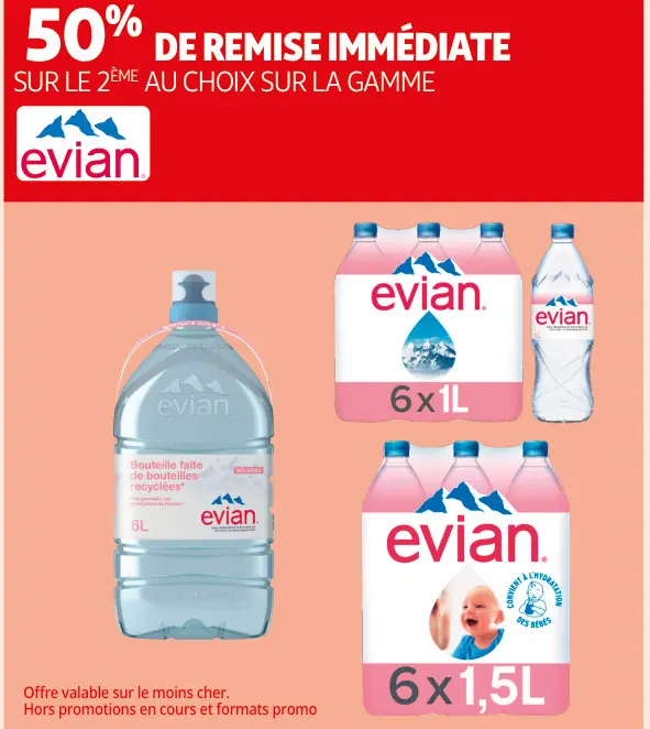 Offre: Evian Water