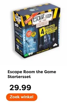 Aanbieding: Escape Room the Game Startersset