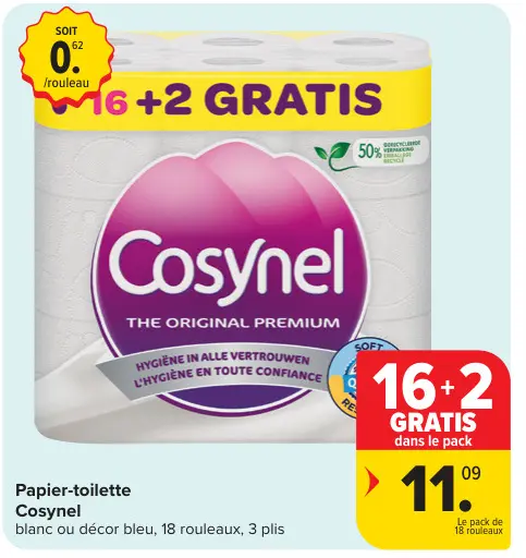Offre: Papier-toilette