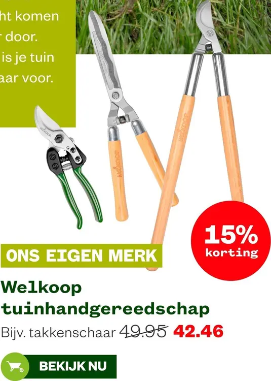 Aanbieding: Tuinhandgereedschap