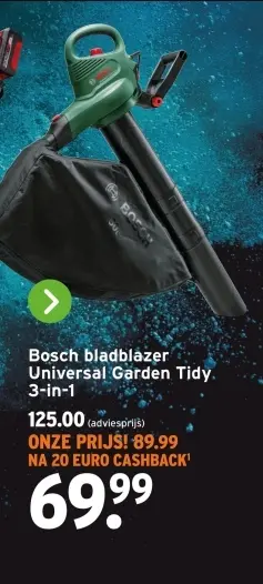 Aanbieding: bladblazer Universal Garden Tidy 3-in-1